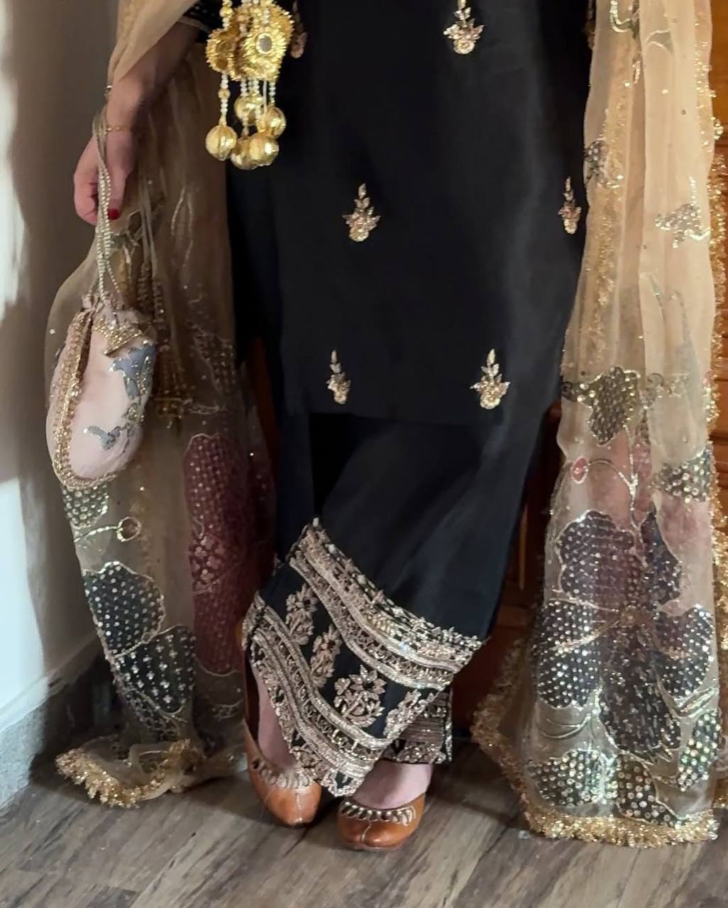 FOR THIS TRENDY SEASON OUR NEW DESIGNER STYLE SEQUENCE EMBROIDERY WORK SUIT PANT WITH DUPATTA